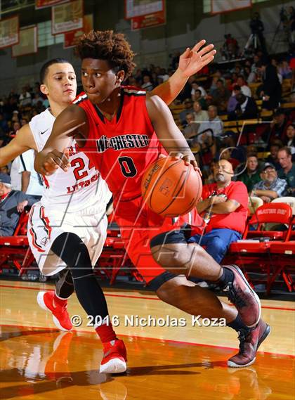 Thumbnail 2 in Orange Lutheran vs. Westchester (Nike Extravaganza) photogallery.