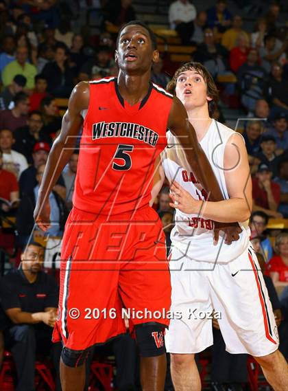 Thumbnail 3 in Orange Lutheran vs. Westchester (Nike Extravaganza) photogallery.