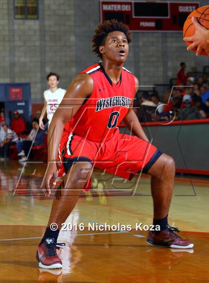 Thumbnail 1 in Orange Lutheran vs. Westchester (Nike Extravaganza) photogallery.