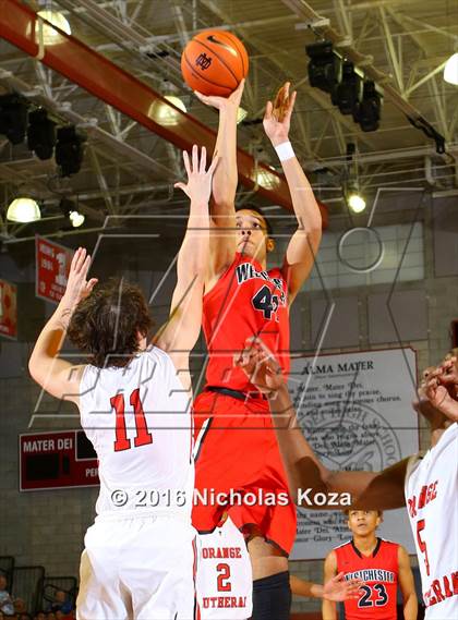 Thumbnail 3 in Orange Lutheran vs. Westchester (Nike Extravaganza) photogallery.