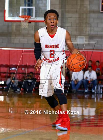 Thumbnail 1 in Orange Lutheran vs. Westchester (Nike Extravaganza) photogallery.