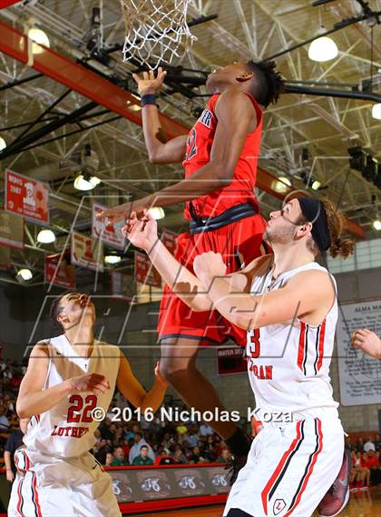 Thumbnail 3 in Orange Lutheran vs. Westchester (Nike Extravaganza) photogallery.