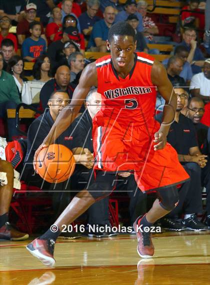 Thumbnail 1 in Orange Lutheran vs. Westchester (Nike Extravaganza) photogallery.