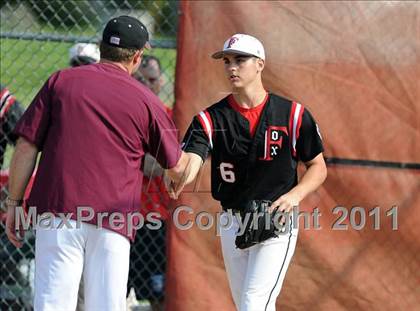 Thumbnail 3 in Ossining @ Fox Lane (Section 1 Class AA Quarterfinal) photogallery.