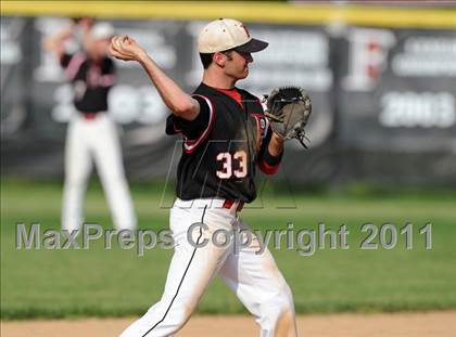 Thumbnail 1 in Ossining @ Fox Lane (Section 1 Class AA Quarterfinal) photogallery.