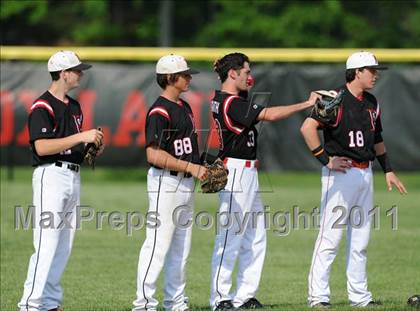 Thumbnail 2 in Ossining @ Fox Lane (Section 1 Class AA Quarterfinal) photogallery.