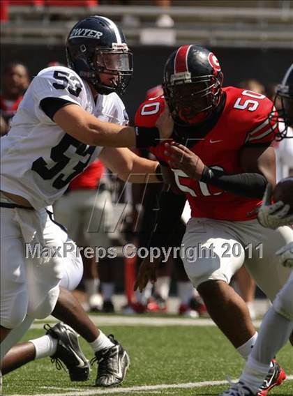 Thumbnail 1 in Dwyer vs. Glenville (Kirk Herbstreit National Kickoff Classic) photogallery.