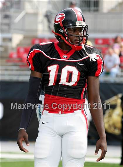 Thumbnail 2 in Dwyer vs. Glenville (Kirk Herbstreit National Kickoff Classic) photogallery.