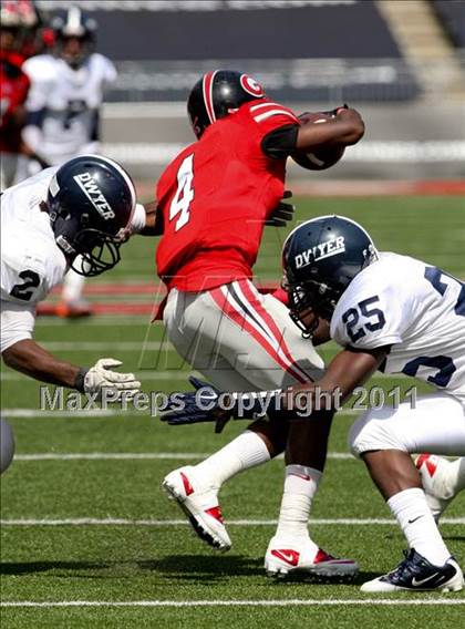 Thumbnail 1 in Dwyer vs. Glenville (Kirk Herbstreit National Kickoff Classic) photogallery.