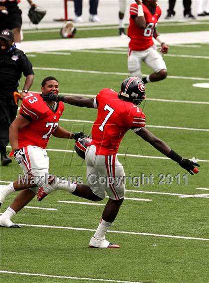 Thumbnail 1 in Dwyer vs. Glenville (Kirk Herbstreit National Kickoff Classic) photogallery.