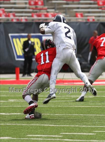Thumbnail 2 in Dwyer vs. Glenville (Kirk Herbstreit National Kickoff Classic) photogallery.