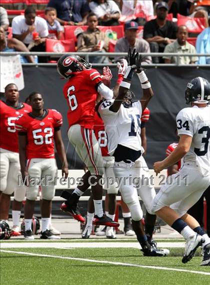 Thumbnail 3 in Dwyer vs. Glenville (Kirk Herbstreit National Kickoff Classic) photogallery.