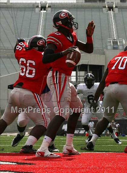 Thumbnail 3 in Dwyer vs. Glenville (Kirk Herbstreit National Kickoff Classic) photogallery.