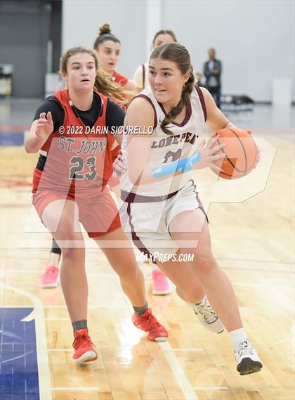 Thumbnail 2 in St. John's vs. Lone Peak (NIKE Tournament of Champions) photogallery.