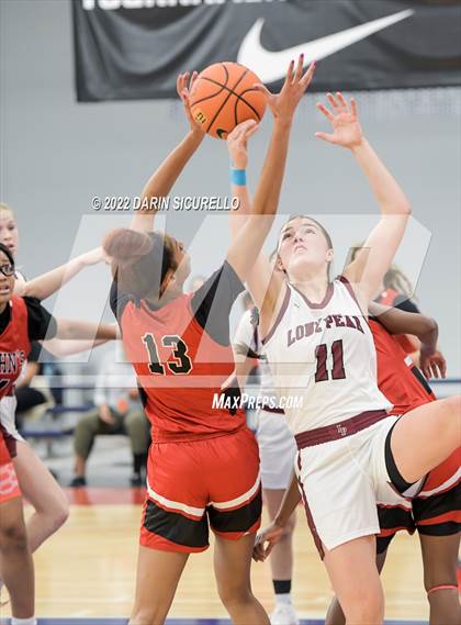 Thumbnail 1 in St. John's vs. Lone Peak (NIKE Tournament of Champions) photogallery.