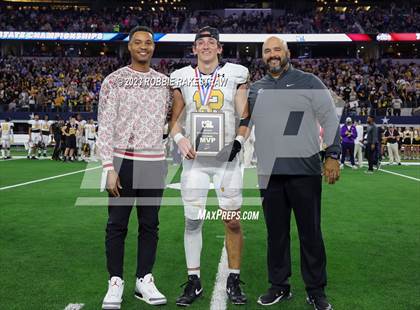 Thumbnail 3 in Franklin vs. Malakoff (UIL Football 3A D1 Final Medal Ceremony) photogallery.
