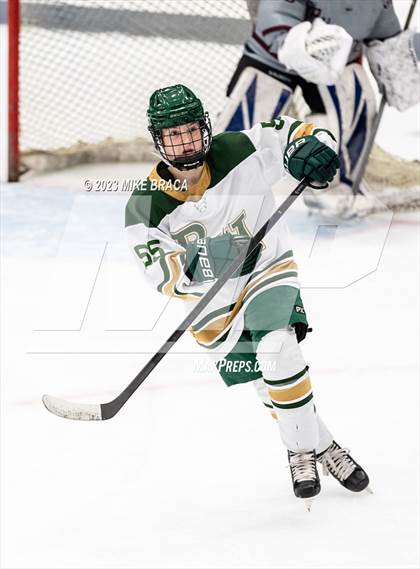 Thumbnail 2 in Bishop Hendricken vs Prout (Schneider Arena) photogallery.