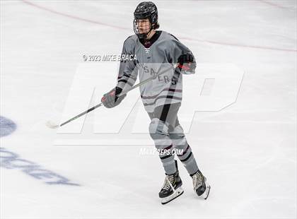 Thumbnail 3 in Bishop Hendricken vs Prout (Schneider Arena) photogallery.