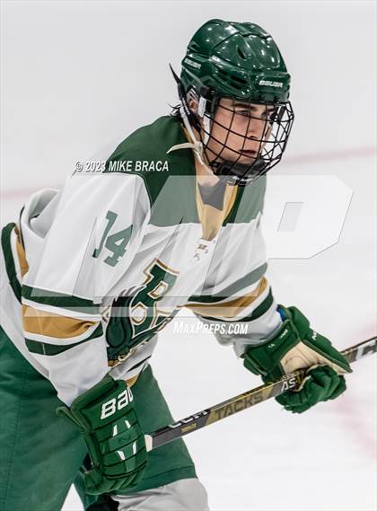 Thumbnail 3 in Bishop Hendricken vs Prout (Schneider Arena) photogallery.