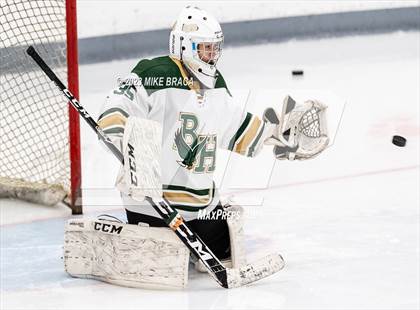 Thumbnail 2 in Bishop Hendricken vs Prout (Schneider Arena) photogallery.