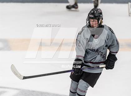 Thumbnail 2 in Bishop Hendricken vs Prout (Schneider Arena) photogallery.