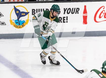 Thumbnail 3 in Bishop Hendricken vs Prout (Schneider Arena) photogallery.