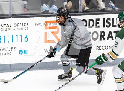 Thumbnail 1 in Bishop Hendricken vs Prout (Schneider Arena) photogallery.