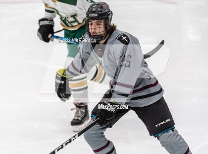 Thumbnail 3 in Bishop Hendricken vs Prout (Schneider Arena) photogallery.