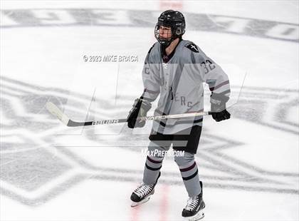 Thumbnail 2 in Bishop Hendricken vs Prout (Schneider Arena) photogallery.