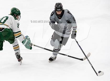 Thumbnail 3 in Bishop Hendricken vs Prout (Schneider Arena) photogallery.