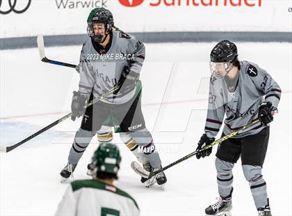 Thumbnail 3 in Bishop Hendricken vs Prout (Schneider Arena) photogallery.
