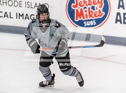 Thumbnail 2 in Bishop Hendricken vs Prout (Schneider Arena) photogallery.