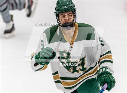 Thumbnail 1 in Bishop Hendricken vs Prout (Schneider Arena) photogallery.