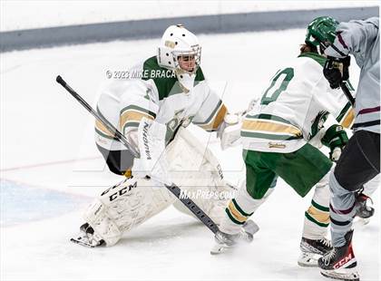 Thumbnail 2 in Bishop Hendricken vs Prout (Schneider Arena) photogallery.