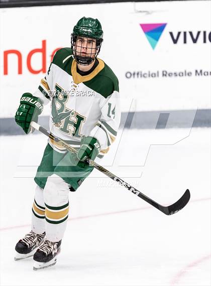 Thumbnail 3 in Bishop Hendricken vs Prout (Schneider Arena) photogallery.