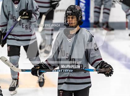 Thumbnail 2 in Bishop Hendricken vs Prout (Schneider Arena) photogallery.