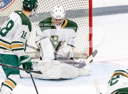 Thumbnail 1 in Bishop Hendricken vs Prout (Schneider Arena) photogallery.