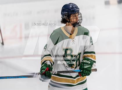 Thumbnail 1 in Bishop Hendricken vs Prout (Schneider Arena) photogallery.
