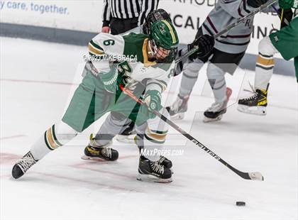 Thumbnail 1 in Bishop Hendricken vs Prout (Schneider Arena) photogallery.