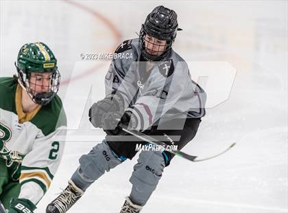 Thumbnail 1 in Bishop Hendricken vs Prout (Schneider Arena) photogallery.