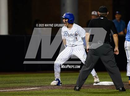 Thumbnail 3 in Brock vs. Spring Hill (UIL Baseball 4A D2 Semifinal Game 1) photogallery.