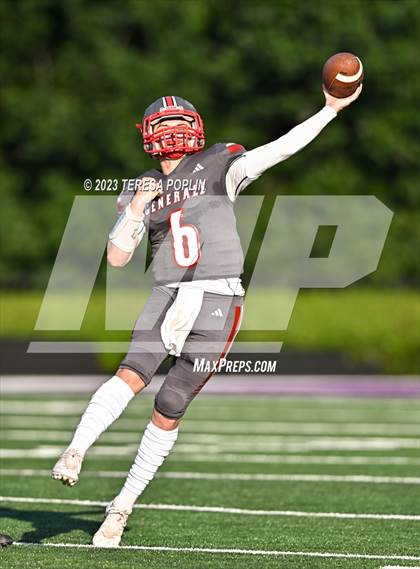 Thumbnail 3 in Carolina Academy vs Wade Hampton (Greenville County Schools Jamboree 2023) photogallery.