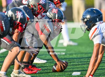 Thumbnail 3 in Carolina Academy vs Wade Hampton (Greenville County Schools Jamboree 2023) photogallery.