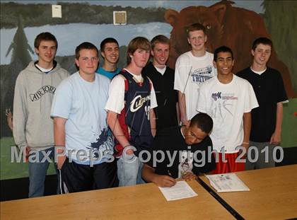 Thumbnail 1 in Ponderosa's Brad Waldow signing ceremony photogallery.