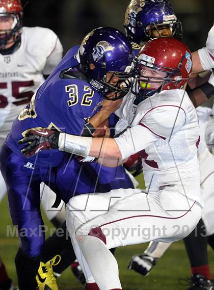 Thumbnail 3 in Jurupa Hills vs. St. Margaret's (CIF SS East Valley Division Final) photogallery.