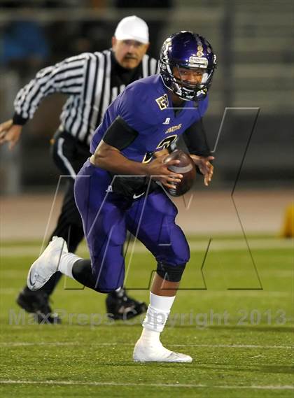 Thumbnail 1 in Jurupa Hills vs. St. Margaret's (CIF SS East Valley Division Final) photogallery.