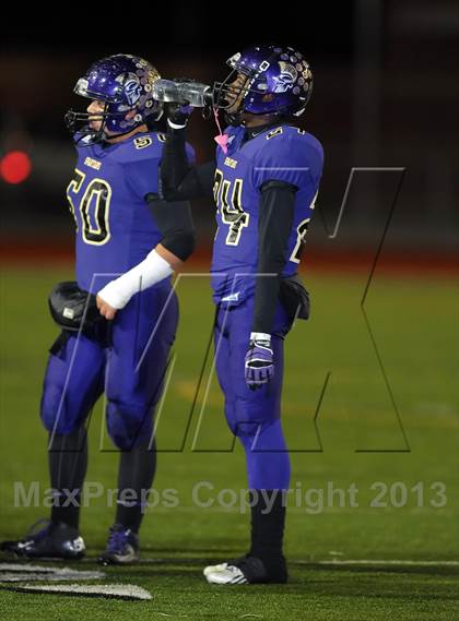 Thumbnail 1 in Jurupa Hills vs. St. Margaret's (CIF SS East Valley Division Final) photogallery.