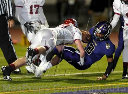 Thumbnail 3 in Jurupa Hills vs. St. Margaret's (CIF SS East Valley Division Final) photogallery.