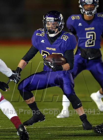 Thumbnail 1 in Jurupa Hills vs. St. Margaret's (CIF SS East Valley Division Final) photogallery.