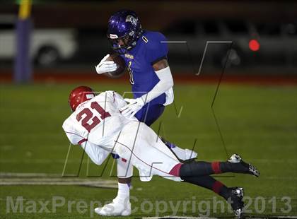 Thumbnail 1 in Jurupa Hills vs. St. Margaret's (CIF SS East Valley Division Final) photogallery.